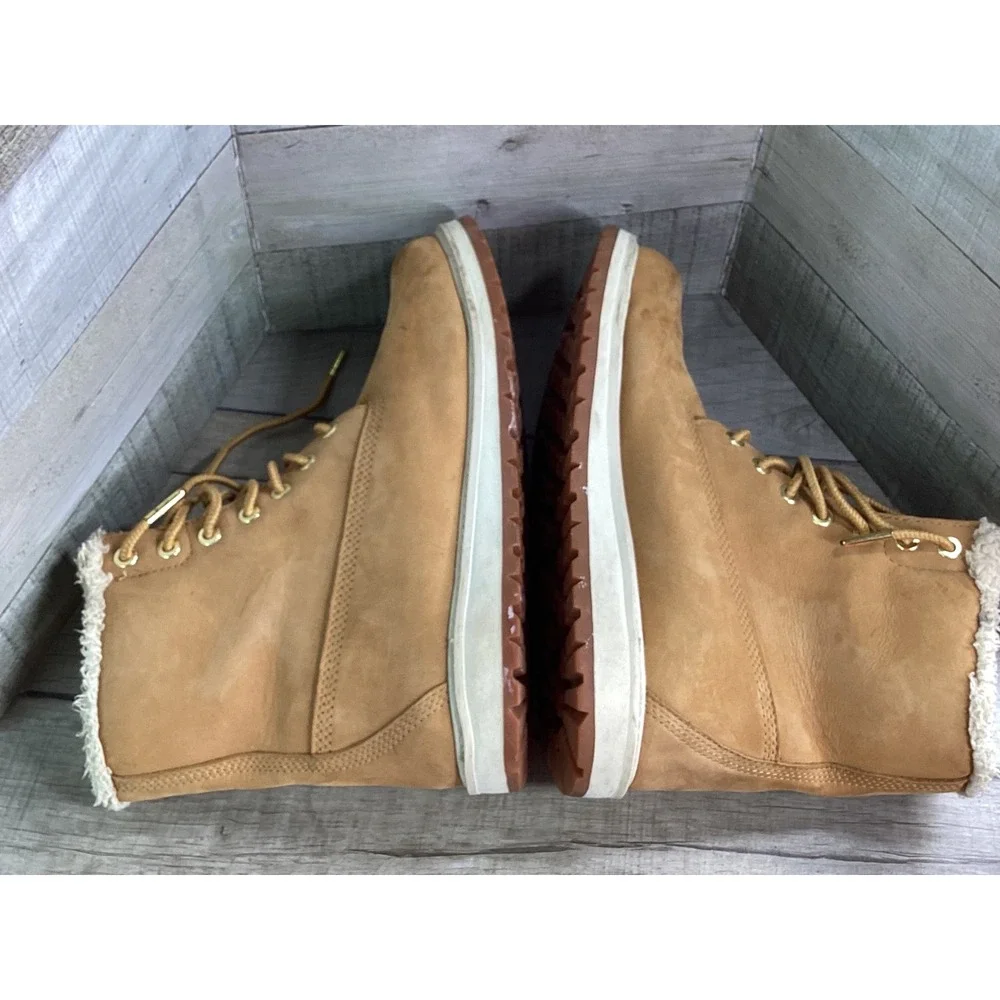 Timberland Mens Wheat Waterproof Fleece Lined Boots A2M4T Size 9.5M
